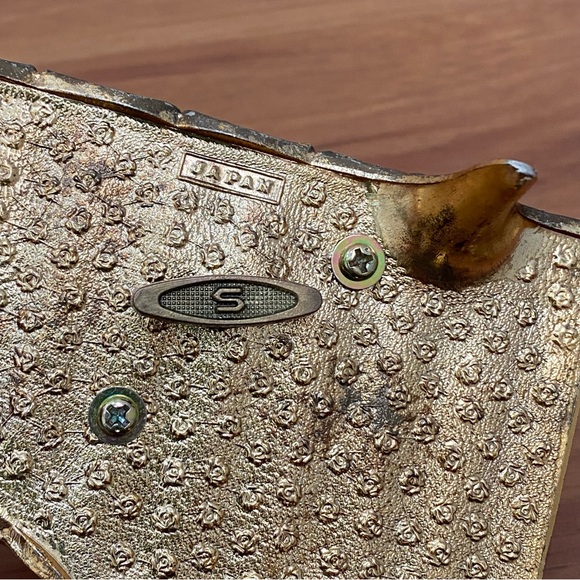 Vintage SANKYO Schmid Japan Oriental Asian Enamel Birds Piano Music Box - Picture 14 of 15